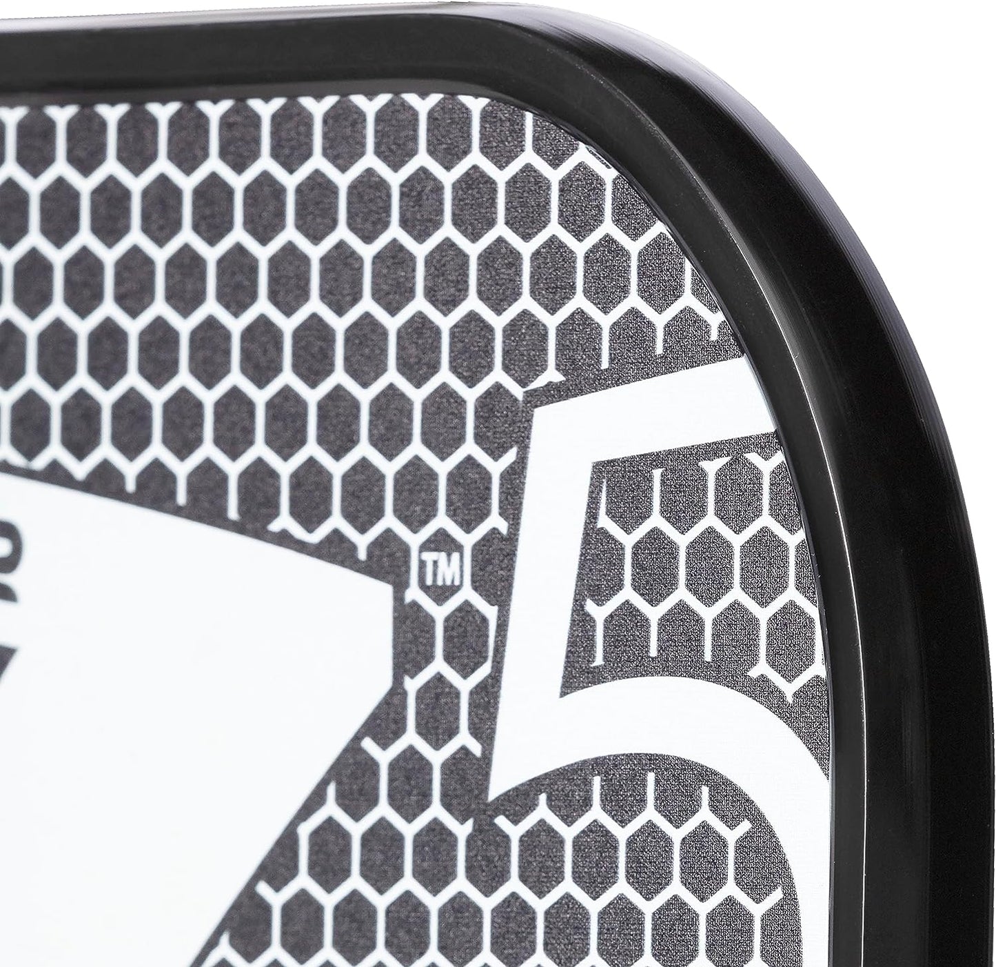 Graphite MOD Z5 Carbon Fiber Pickleball Paddle - Wide-Body Design, Honeycomb Core, Graphite Face, and Cushioned Grip