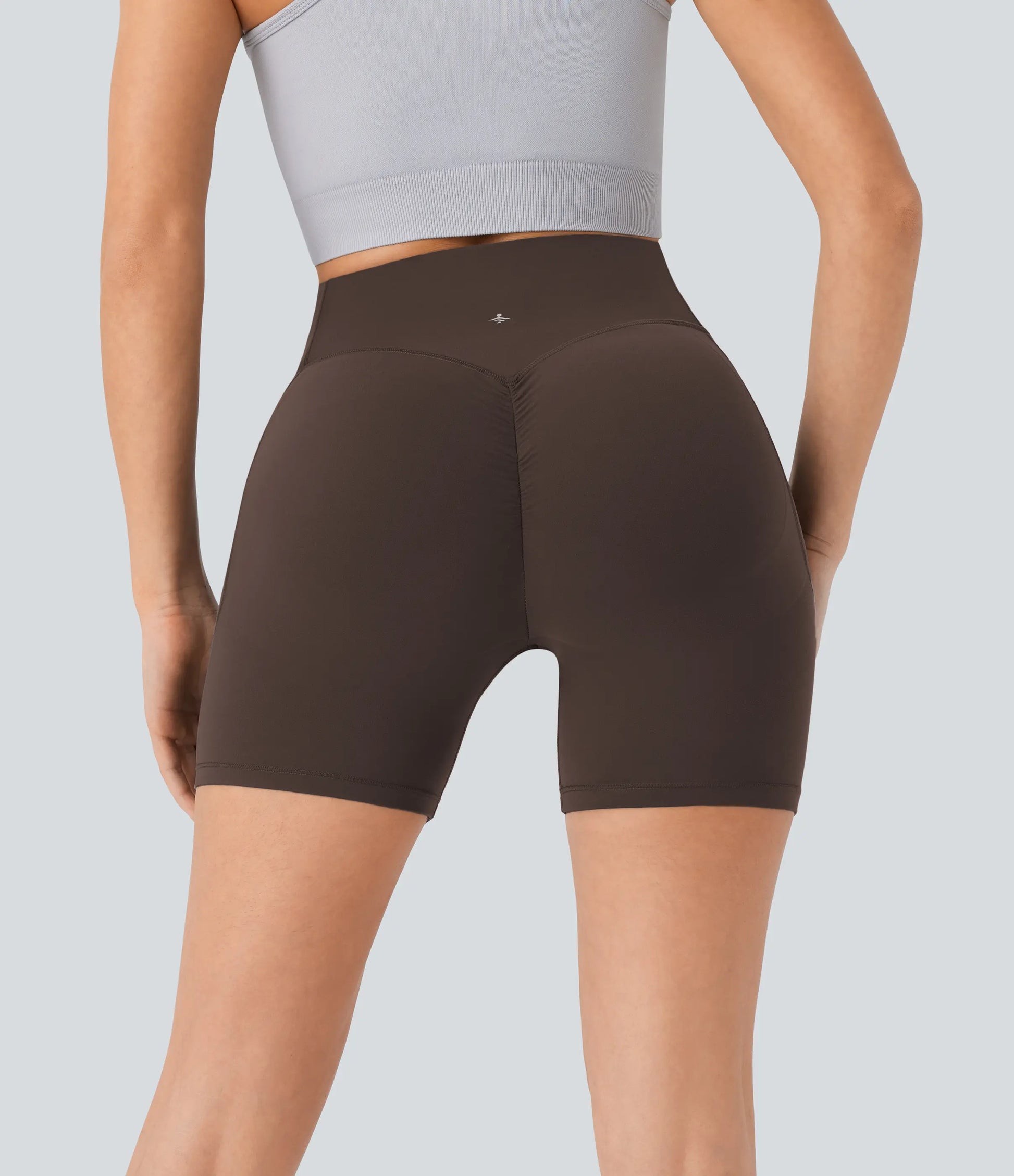 Halara Ultrasculpt High-Waisted Biker Shorts with Scrunch Butt Lifting and Tummy Control, Featuring Side Pockets, Available in 5" and 7" Lengths
