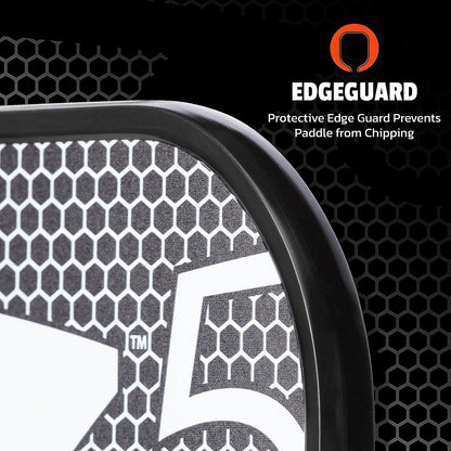 Graphite MOD Z5 Carbon Fiber Pickleball Paddle - Wide-Body Design, Honeycomb Core, Graphite Face, and Cushioned Grip