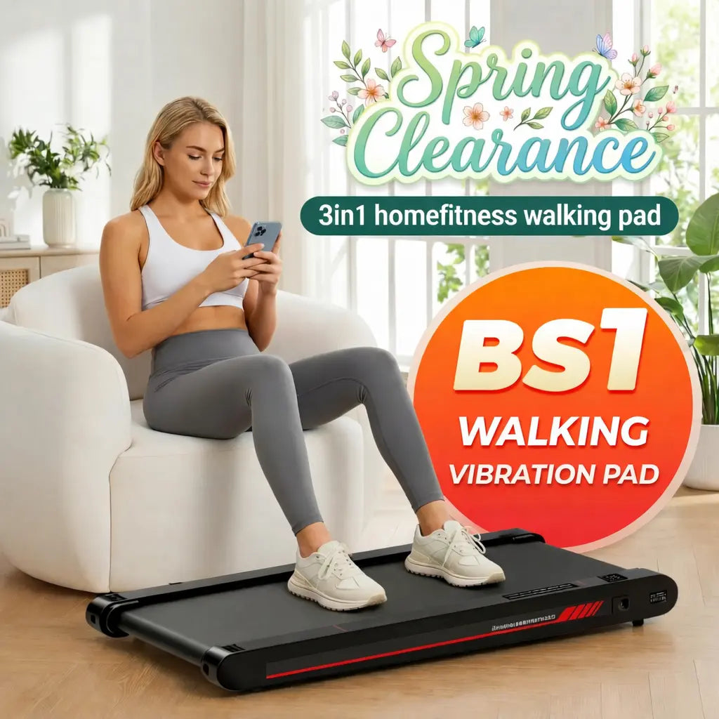 Walking Vibration Pad P1,Vibrating Plate, Remote Control & APP, Lightweight under Desk Treadmills for Home & Office,Servo Motor Technology, 3 in 1 Portable Walking Pad Treadmill, 22 Lbs Fitness Equipment #Summervibes