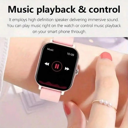 Erun 1.83-Inch HD Smartwatch, Sporty Digital Watch with Bluetooth Calling and Weather App, Compatible with Android and Ios