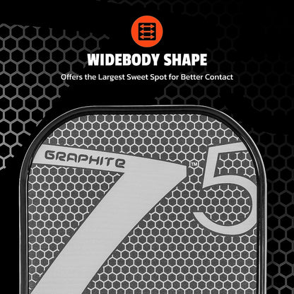 Graphite MOD Z5 Carbon Fiber Pickleball Paddle - Wide-Body Design, Honeycomb Core, Graphite Face, and Cushioned Grip