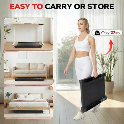 Walking Vibration Pad P1,Vibrating Plate, Remote Control & APP, Lightweight under Desk Treadmills for Home & Office,Servo Motor Technology, 3 in 1 Portable Walking Pad Treadmill, 22 Lbs Fitness Equipment #Summervibes